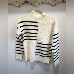 Nwot Boutique Stripe Sweater